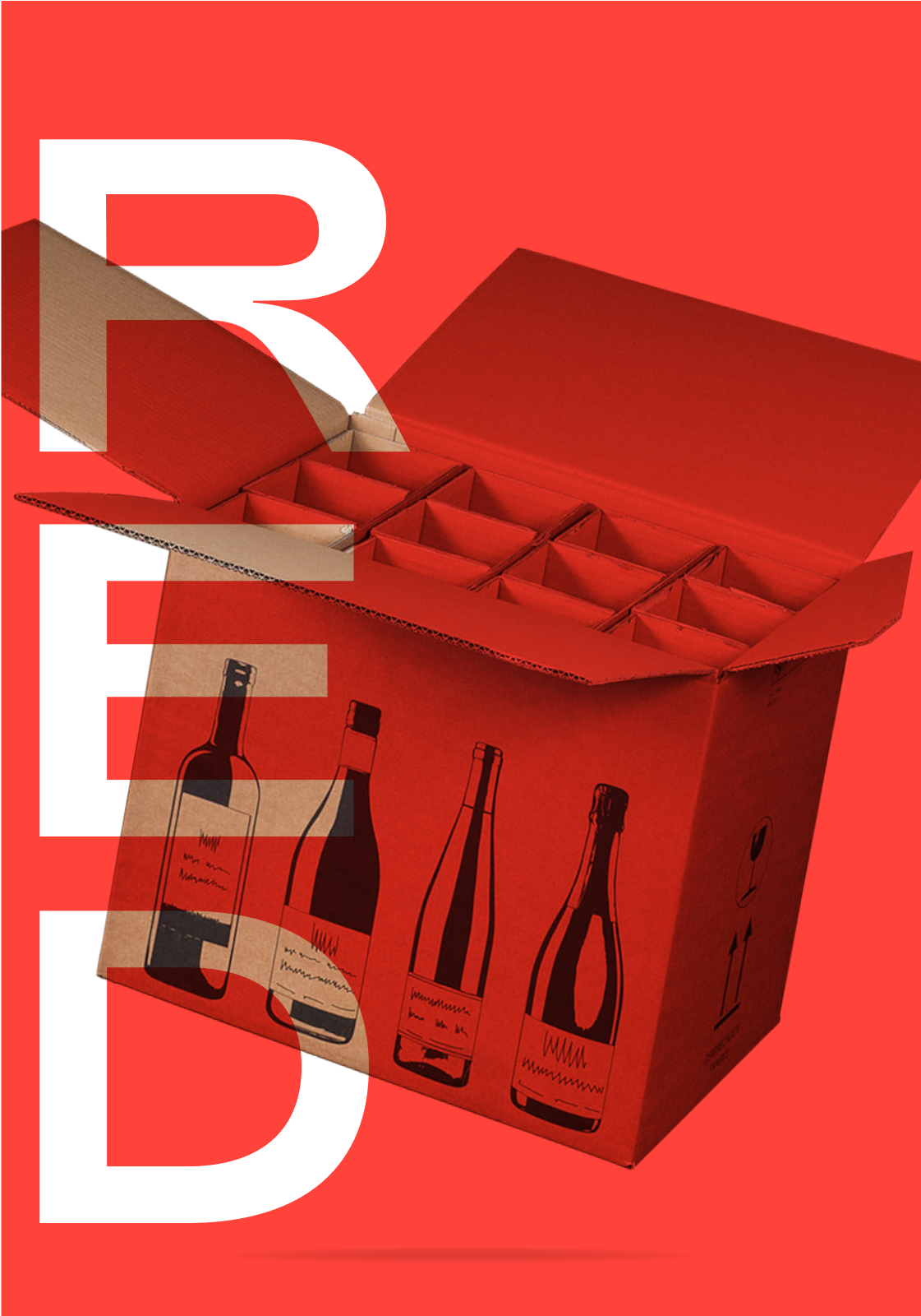 12er Paket: Naturwein rot